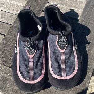 Body Glove Black and Pink Aqua Shoes